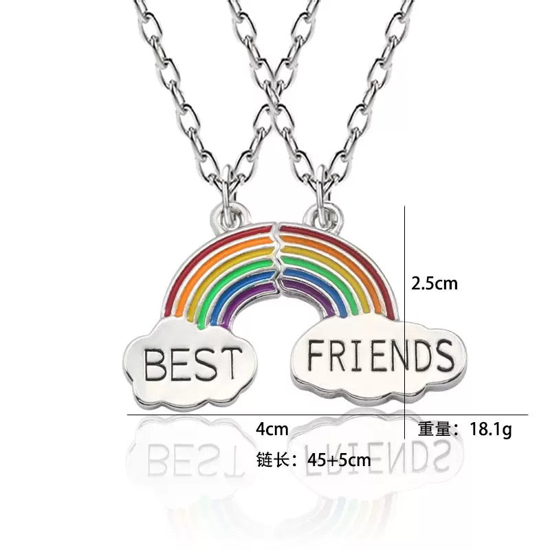 Two Besties Rainbow set