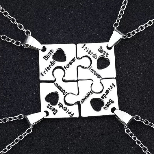 Four Besties Square Puzzle