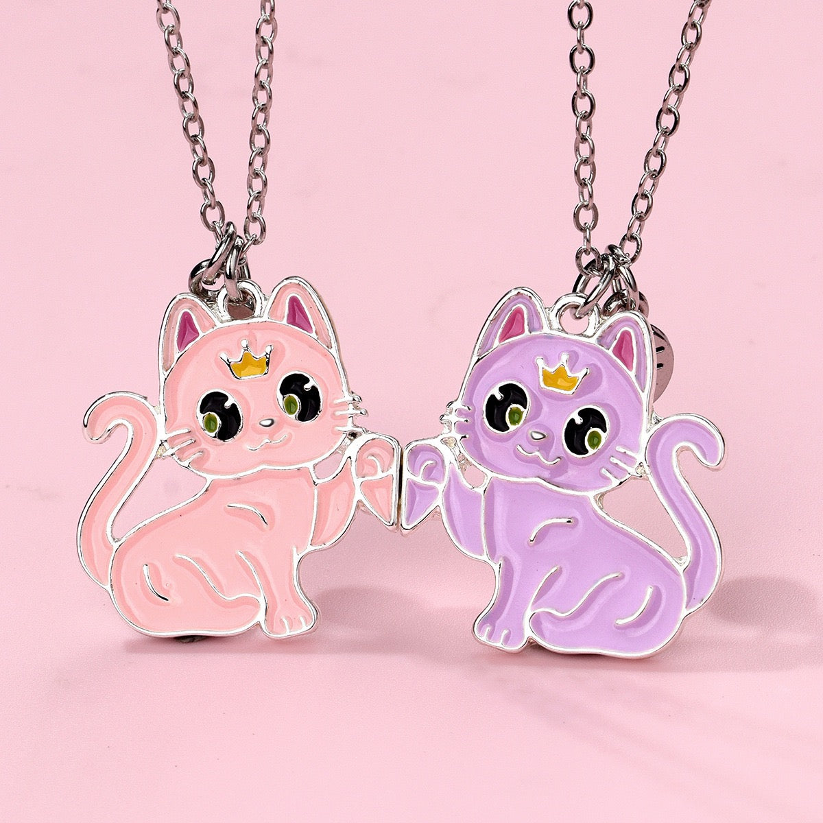 Cute Kitty Bestie Necklace