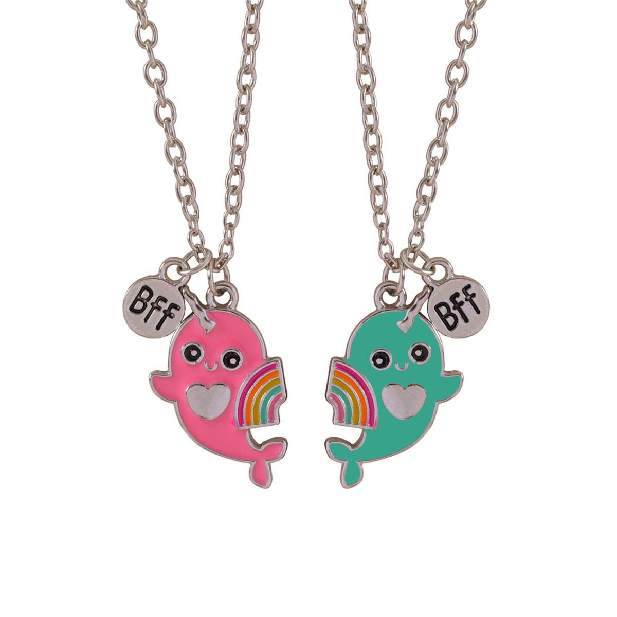 Cute 2 Besties Necklace Set