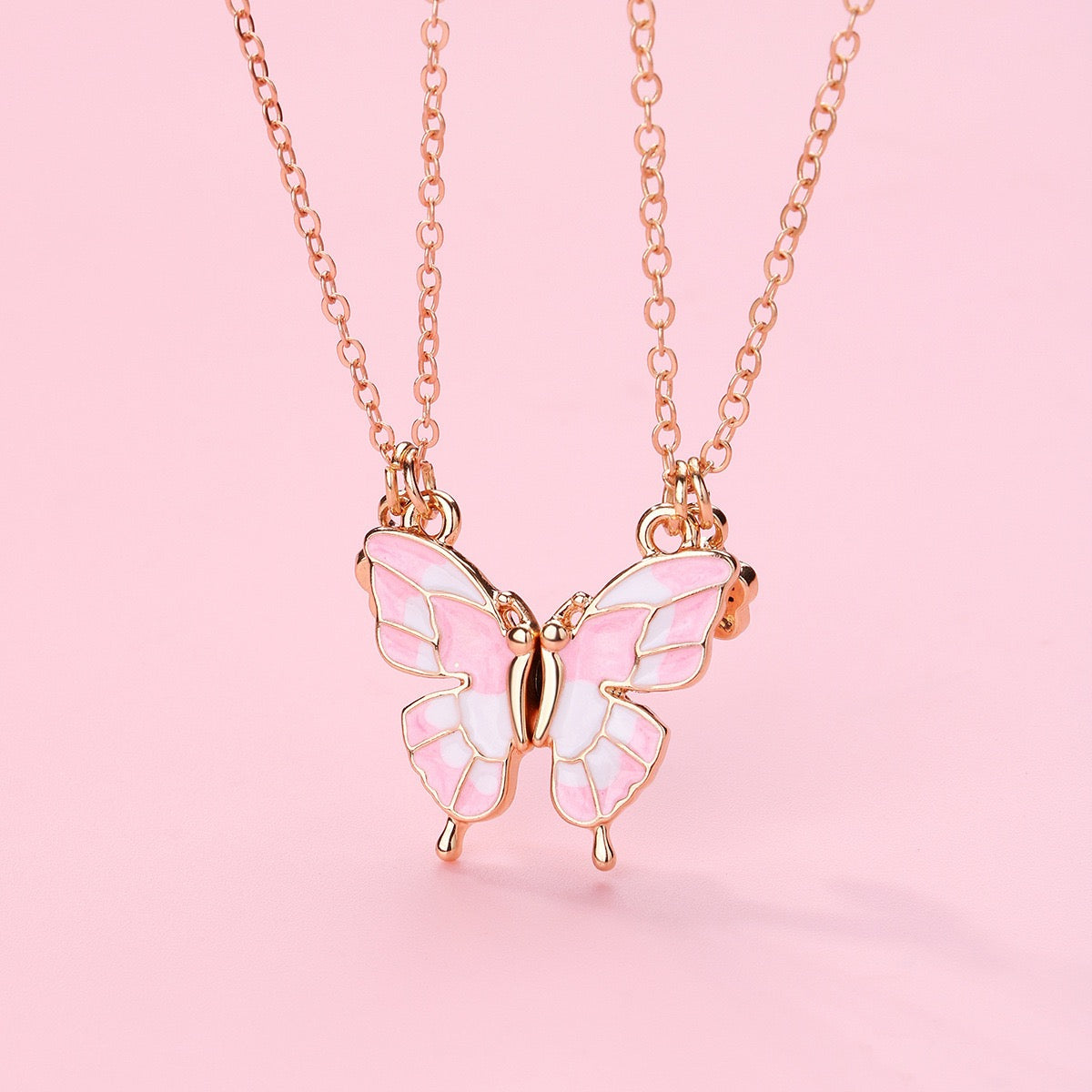 Cute 2 Besties Necklace Set