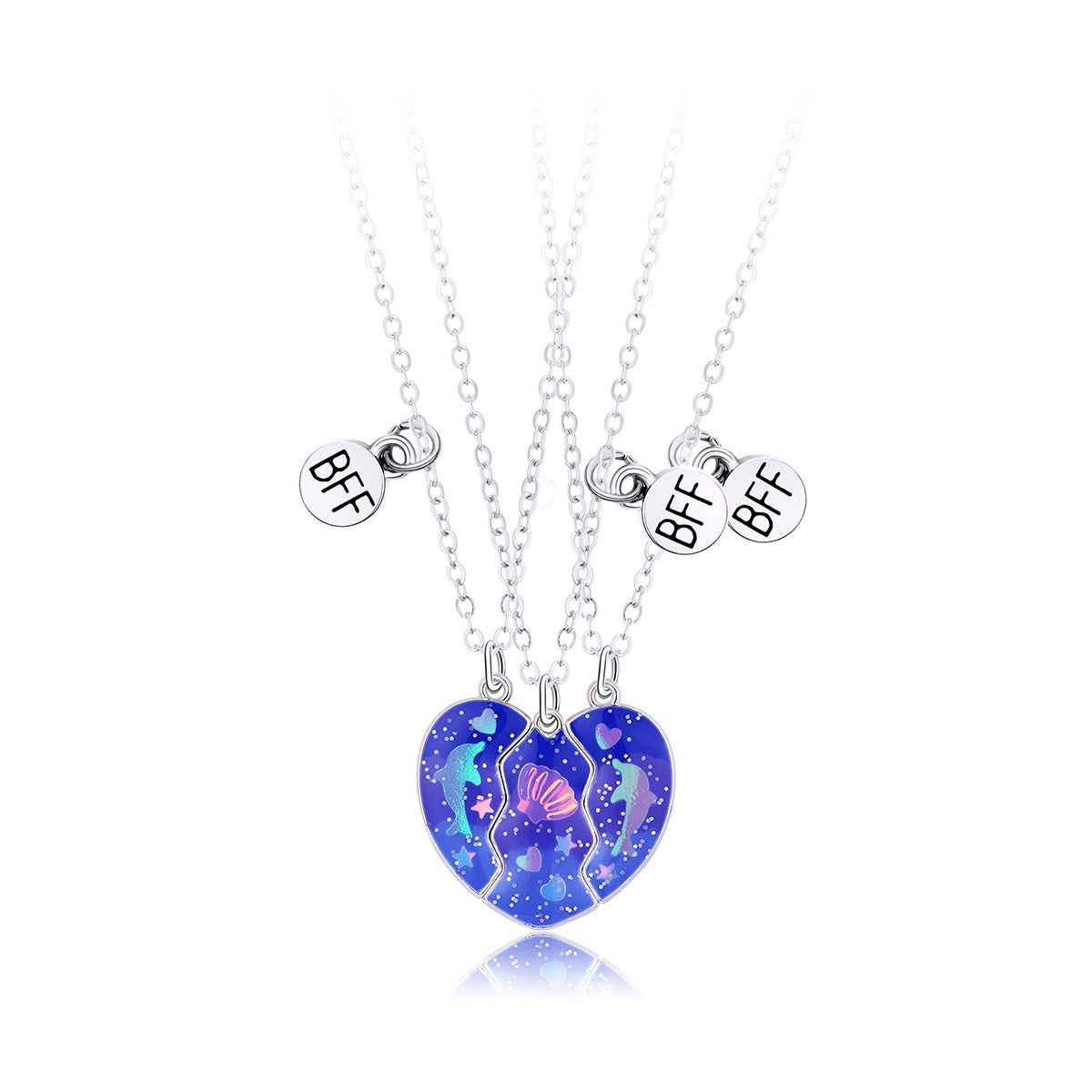 Three-Sister Necklace Set