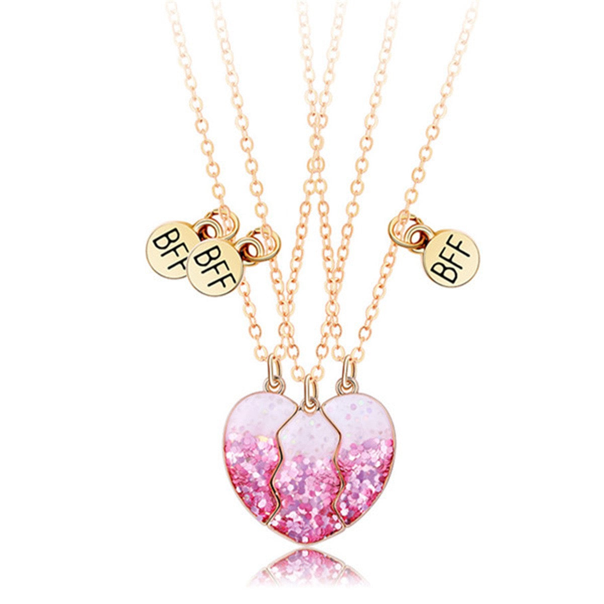Three-Sister Necklace Set