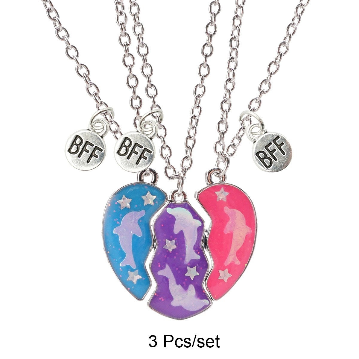 Three-Sister Necklace Set