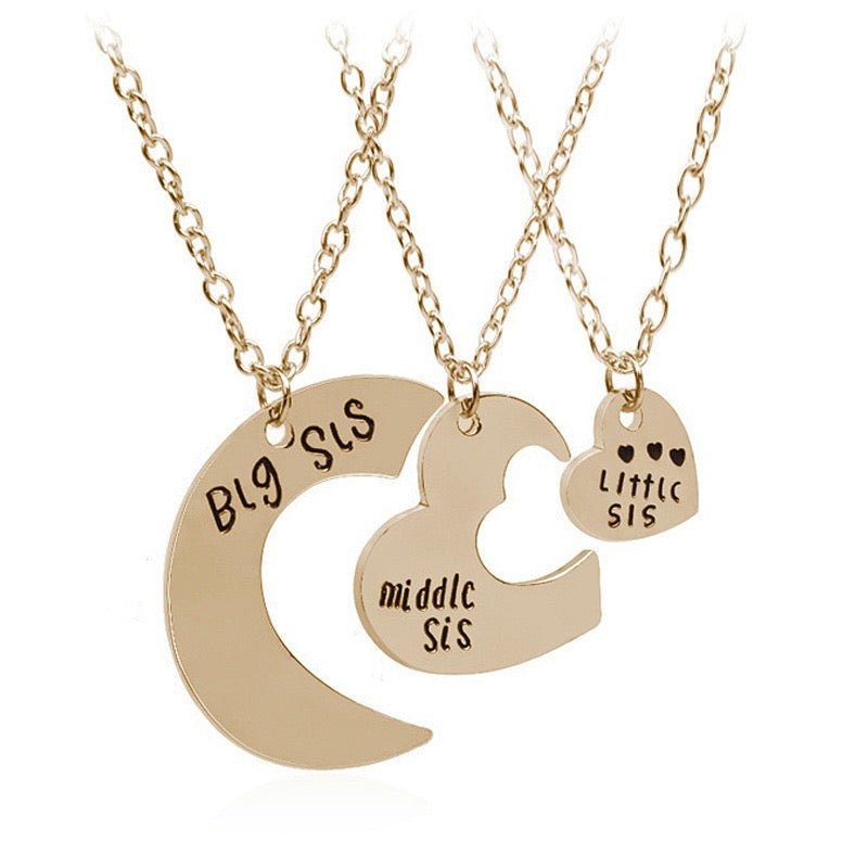 Three-Sister Necklace Set